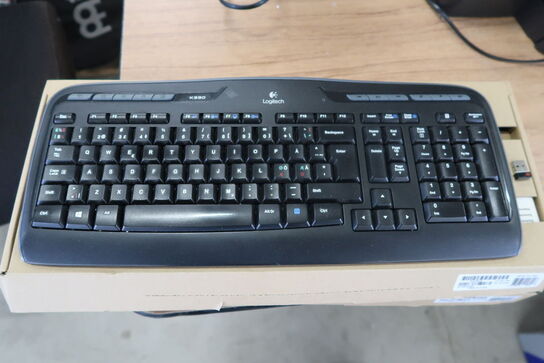 2 pcs. Wireless keyboards LOGITECH K330