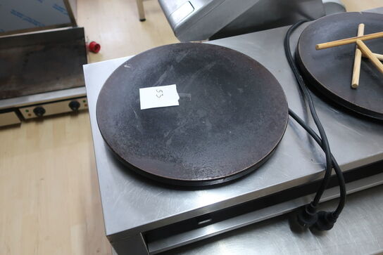 Dobbelt crepe-maker 40 cm. 