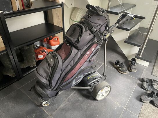 El-golfvogn inkl. golfbag, POWAKADDY FREEWAY SPORT4