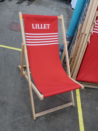 5 stk. strandstole LILLET