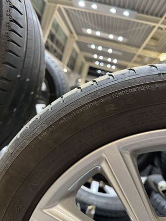 4 stk. Ford Alufælge 16" med Michelin 195/55R16 dæk