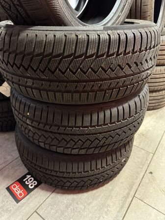 4 stk. Vinterdæk Contiental 215/50R17