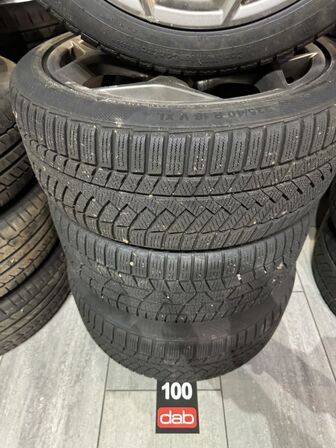 4 stk. Ford Alufælge 18" med Contiental 235/40R18 dæk