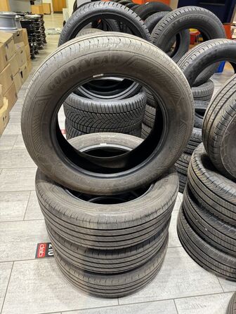 4 stk. dæk Goodyear 225/60R18