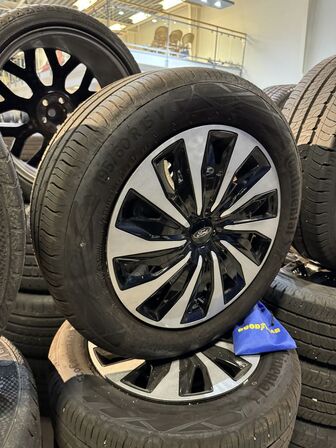 4 stk. Ford Stålfælge 15" med Contiental 195/60R15 V dæk