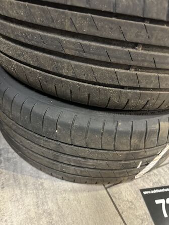 4 stk. Ford Alufælge 16" med Goodyear 205/55R16 dæk