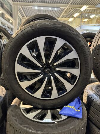 4 stk. Ford Stålfælge 15" med Contiental 195/60R15 V dæk