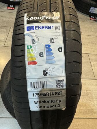 2 stk. Goodyear EfficientGrip Compact 2 175/65 R14 82 T