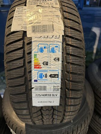 4 stk. Sava Eskimo HP2 225/40 R18 92V Vinterdæk