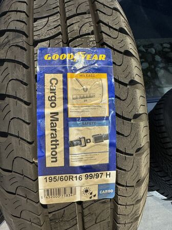 4 stk. Goodyear Cargo Marathon 195/60 R16 99H 