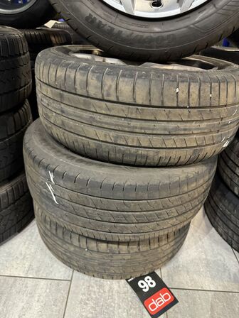 4 stk. Ford Stålfælge 16" med Goodyear 215/55R16 dæk