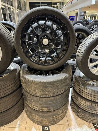 4 stk. Alufælge 20" med Michelin 245/45R20 dæk