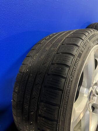 4 stk. Ford Alufælge 18" med Contiental 235/40R18 Vinterdæk