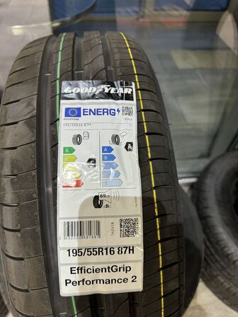 3 stk. Goodyear Efficientgrip Performance 195/55 R16 87H