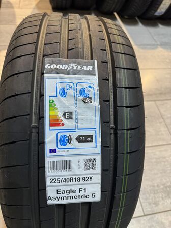 1 stk. Goodyear Eagle F1 Asymmetric 5 225/40 R18 92 Y