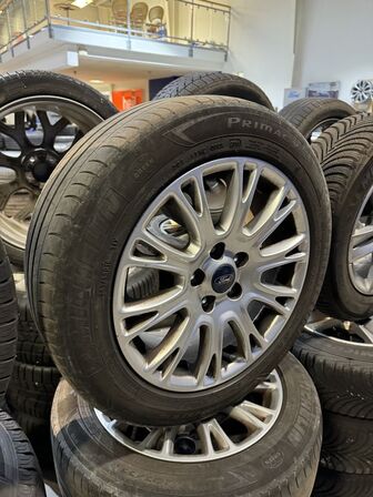 4 stk. Ford Alufælge 16" med Michelin 205/55R16 dæk