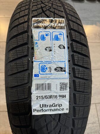 1 stk. Goodyear UltraGrip Performance + 215/60 R16 99H XL