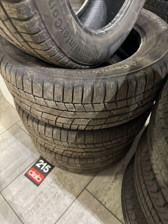 4 stk. dæk Contiental 215/60R16