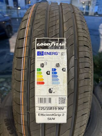 4 stk. Goodyear EfficientGrip 2 SUV 225/55 R19 99 V