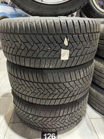 4 stk. Alufælge 18" med Dunlop 225/40R18 vinterdæk