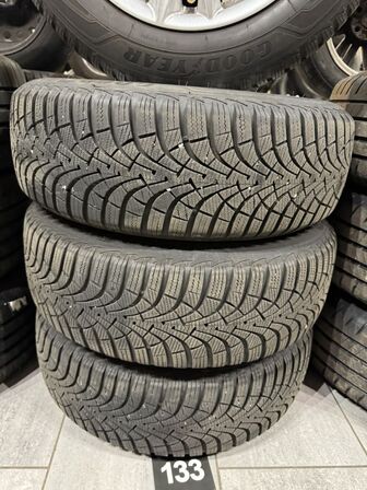 4 stk. Ford Alufælge 16" med Goodyear 205/60R16 dæk