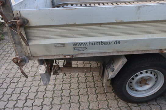 3 vejs-tiptrailer HUMBAUR HTK 35 med ramper