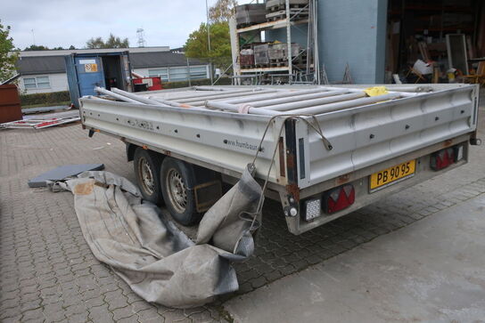 Trailer HUMBAUR HT25 uden indhold