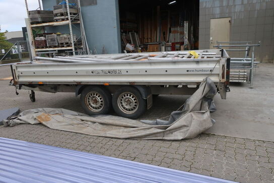 Trailer HUMBAUR HT25 uden indhold