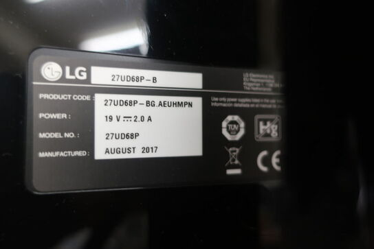 Monitor, LG 27UD68P