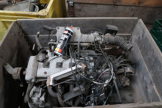 Motor, Toyota Carina m/gearkasse MOMSFRI