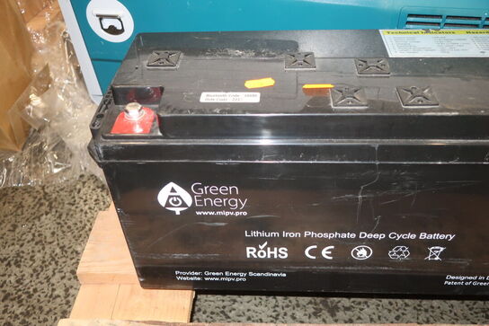 Batteri GREEN ENERGY Lithium Battery 200Ah