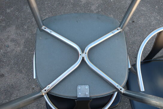 4 stk. konferencestole ILVA