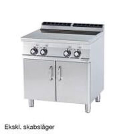 Kogebord PCC-78ET 4 zoner keramisk Lotus