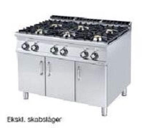 Kogebord PC-912G 6 blus gas Lotus