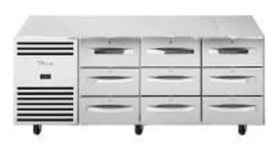 Kølebord TCR1/3-CL-BI-3D-3D-3D True