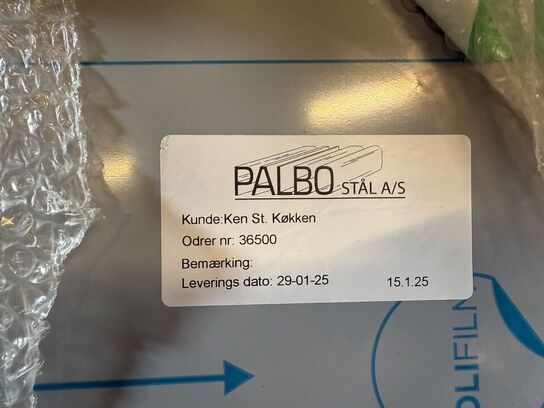 Rustfri understel til båndovn PS520 Palbo