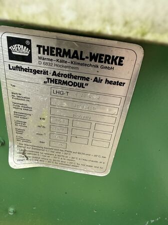 Thermal Werke Kalorifere 29,2 kW m. elmotor