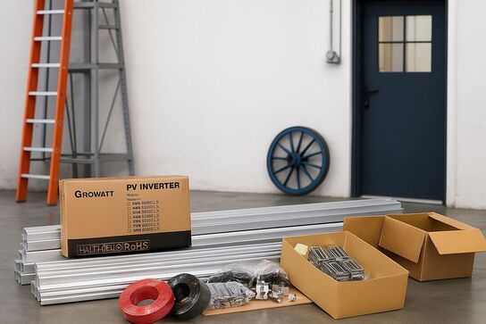 Komplet 6KW Solcelleanlæg