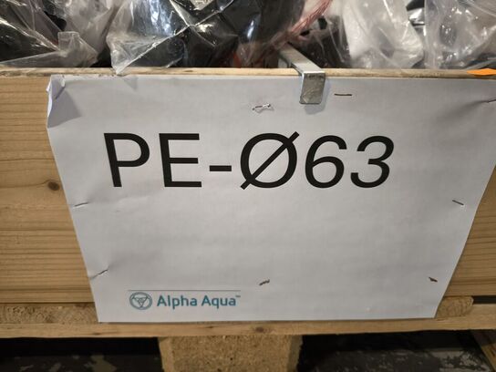 Palle med fittings PE-Ø63