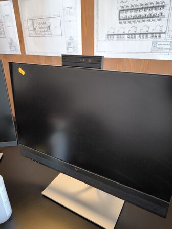 2 stk. computerskærme HP 24" 