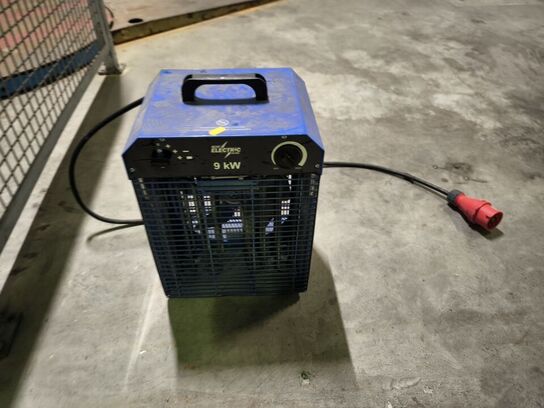 Varmeblæse 9KW Blue Electric DVA