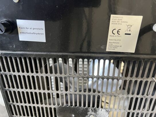 Varmeblæser 9 KW Unite