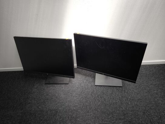 2 stk. computerskærme HP 24" 