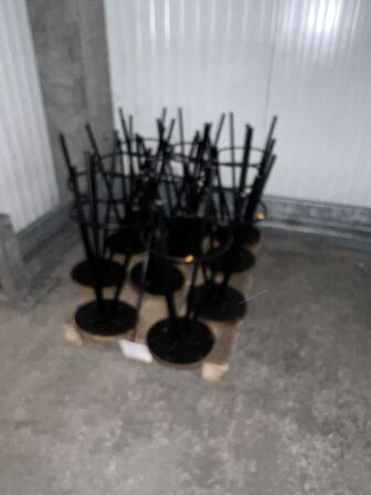 Palle med skamler/barstole