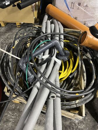 Palle med rørskåle m.m.