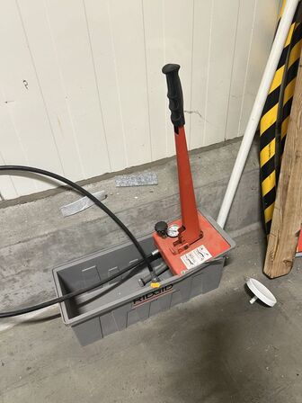 Trykprøvepumpe RIDGID 1450