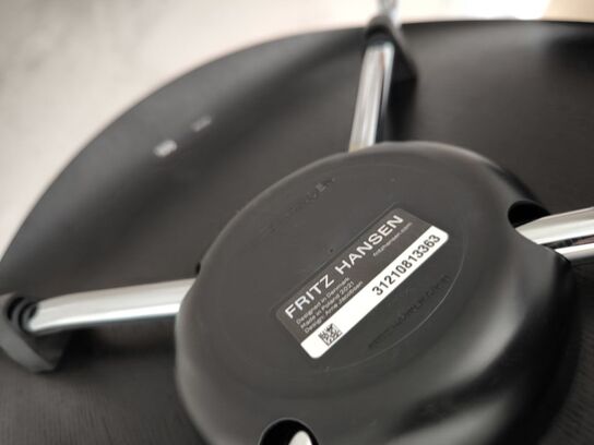 6 stk. spisebordsstole FRITZ HANSEN AJ 3107
