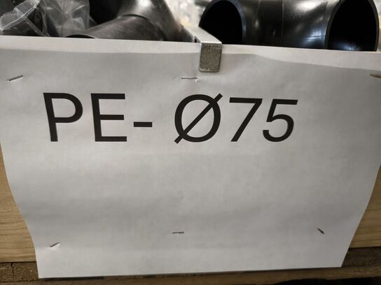 Palle med fittings PE-Ø75