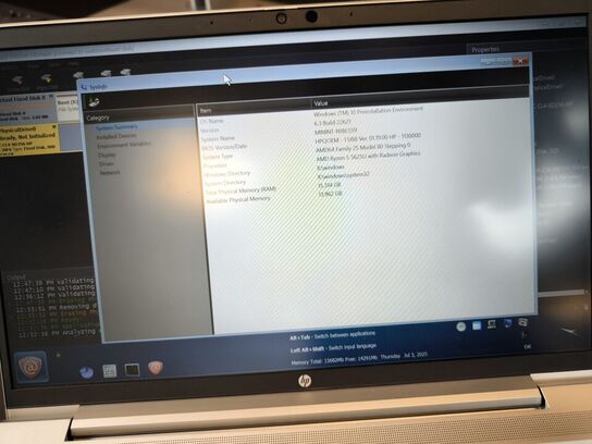 HP Probook AMD Ryzen 5 5625U 16gb 240 gb