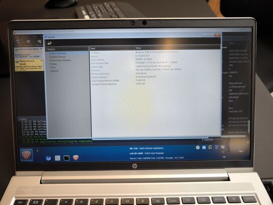 HP Probook i7-1165G7 16gb 500gb inkl. lader